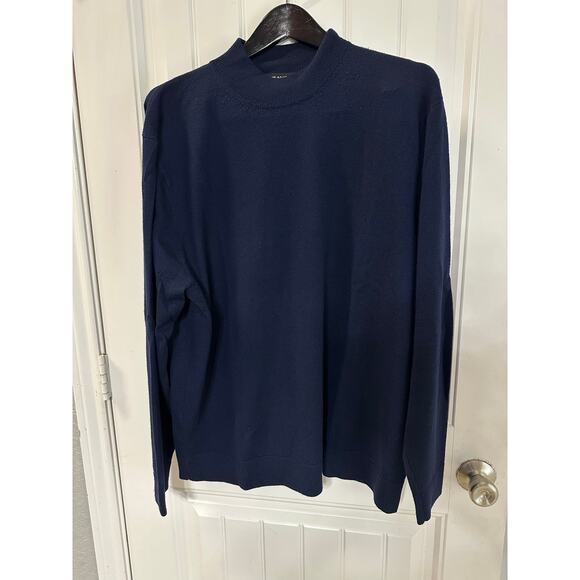 Murano Extra Fine Wool Sweater Bundle Men XL Academia Twee Preppy Classy Flaws - Picture 2 of 16